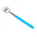 Extendable Stainless Steel Back Scratcher Claw Massager Massage Tool  ourlum.com Blue A  