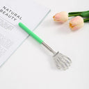 Extendable Stainless Steel Back Scratcher Claw Massager Massage Tool  ourlum.com green B  