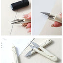 Ultimate Sewing Companion: Multi-Purpose Stainless Steel Spring Scissors  ourlum.com   