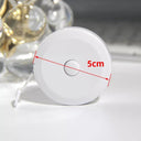 Flexible Double Scale Body Sewing Tape Measure for Tailors, Crafters, and Designers - 60/79 Inch  ourlum.com White 1.5M 60Inch 