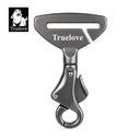 SafetyPlus Car Seat Belt Clip for Pets - Lightweight Aluminum Alloy Design - Quick Release & Secure - Black/Silver/Grey/Lilac/Light Green - Universal Compatibility - Truelove TLM1992/93  ourlum.com Steel Gray Free United State