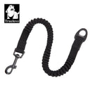 Truelove Stretchable Nylon Bungee Dog Leash for All Breed Training and Running (TLL2971)  ourlum.com Black Lobster Clip M-(Puppy) United State