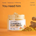 Radiant Skin Turmeric Clay Mask for Glowing Complexion  ourlum.com   