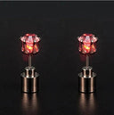 LED Light Up Stud Earrings for Boys and Girls - Festive Glow-in-the-Dark Jewelry  ourlum.com 2PCS Red  