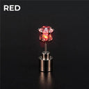 LED Light Up Stud Earrings for Boys and Girls - Festive Glow-in-the-Dark Jewelry  ourlum.com 1PCS Red  