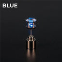 LED Light Up Stud Earrings for Boys and Girls - Festive Glow-in-the-Dark Jewelry  ourlum.com 1PCS Blue  