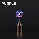 LED Light Up Stud Earrings for Boys and Girls - Festive Glow-in-the-Dark Jewelry  ourlum.com 1PCS Purple  