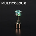 LED Light Up Stud Earrings for Boys and Girls - Festive Glow-in-the-Dark Jewelry  ourlum.com 1PCS  Multicolour  