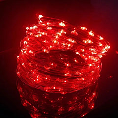 Enchanting USB Copper Wire Garland Lamp LED String Lights: Magical Wedding & Christmas Lighting