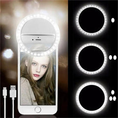 Illuminate Pro LED Selfie Ring Light: Perfect Lighting for Selfies