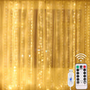 Enchanting USB LED Curtain Garland for Christmas, Holidays, and Weddings  ourlum.com   