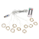 Enchanting USB LED Curtain Garland for Christmas, Holidays, and Weddings  ourlum.com   