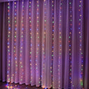 Enchanting USB LED Curtain Garland for Christmas, Holidays, and Weddings  ourlum.com color United State 3MX1M  100LED