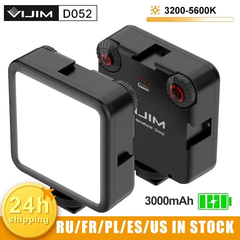 VIJIM VL81 LED Video Light Camera Light: Portable 850LM Fill Light for Photography and Videography  ourlum.com   
