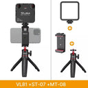 VIJIM VL81 LED Video Light Camera Light: Portable 850LM Fill Light for Photography and Videography  ourlum.com VL81 kit Poland 