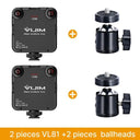 VIJIM VL81 LED Video Light Camera Light: Portable 850LM Fill Light for Photography and Videography  ourlum.com 2pcs VL81 Ballhead Poland 