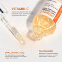 Skin Brightening Vitamin C Serum with Hyaluronic Acid and Niacinamide  ourlum.com   