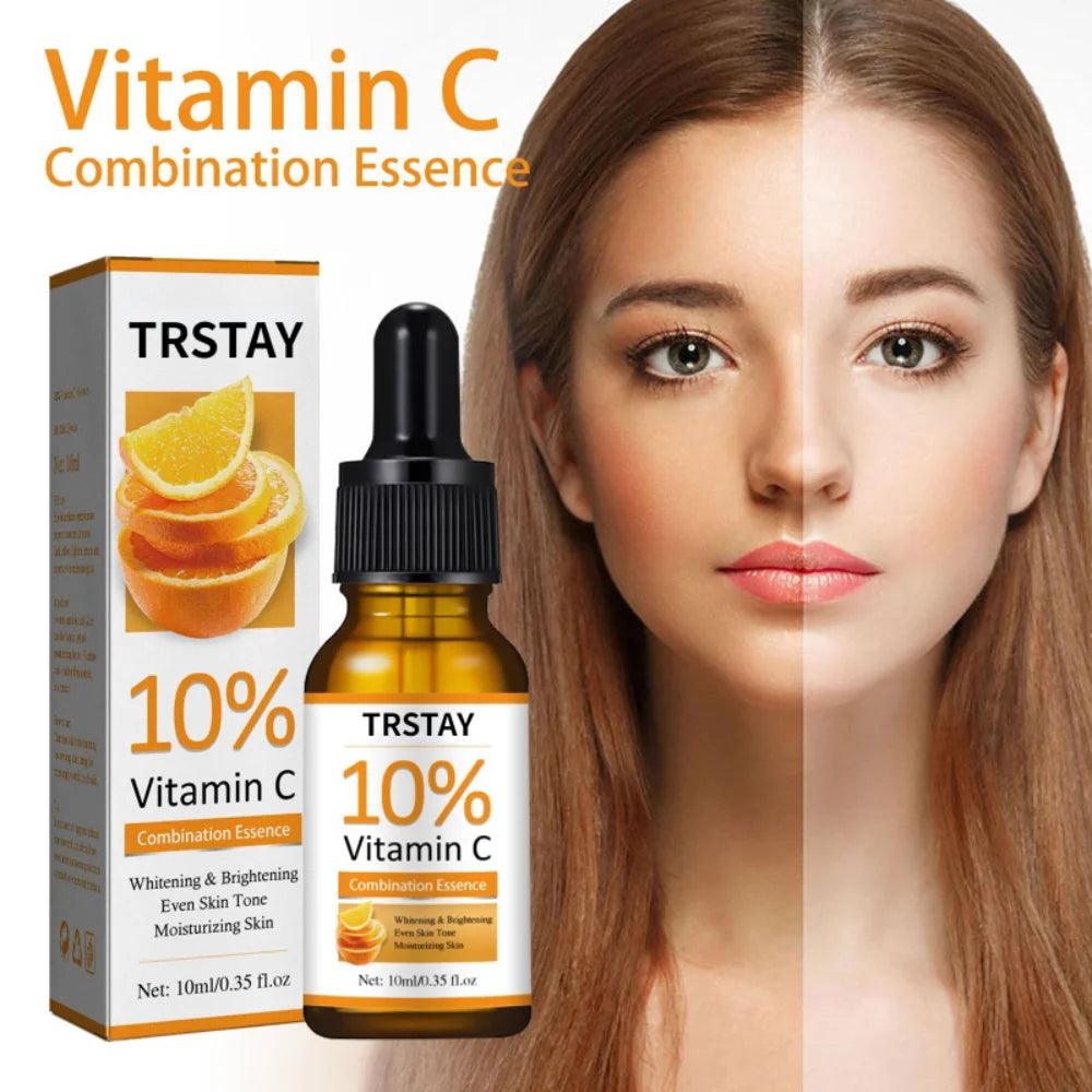 Brightening Vitamin C Hyaluronic Acid Serum for Glowing Skin and Dark Spot Removal  ourlum.com   