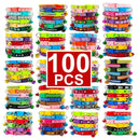 Bulk Pack of 100 Dog Collar With Bells Adjustable Necklace - Pet Shop Rabbit Neck Strap  ourlum.com   