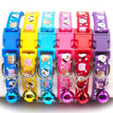 Bulk Pack of 100 Dog Collar With Bells Adjustable Necklace - Pet Shop Rabbit Neck Strap  ourlum.com   