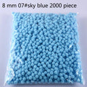 Pack 8mm Soft Pompoms Assortment for DIY Crafts and Decor  ourlum.com 07  