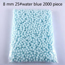 Pack 8mm Soft Pompoms Assortment for DIY Crafts and Decor  ourlum.com 25  