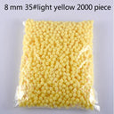 Pack 8mm Soft Pompoms Assortment for DIY Crafts and Decor  ourlum.com 35  