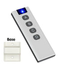 Smart Home Wireless Light Switch Control Kit with Remote - Easy Installation and Multiple Control Modes  ourlum.com 1B-4gang United State 