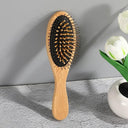 Bamboo Air Cushion Hairbrush Comb for Healthy Scalp and Hair Care  ourlum.com 7  