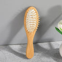 Bamboo Air Cushion Hairbrush Comb for Healthy Scalp and Hair Care  ourlum.com 8  