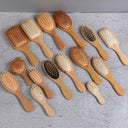 Bamboo Air Cushion Hairbrush Comb for Healthy Scalp and Hair Care  ourlum.com   