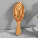 Bamboo Air Cushion Hairbrush Comb for Healthy Scalp and Hair Care  ourlum.com 5  