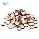 Rustic Wooden Wedding Table Ornaments with Mini Love Shapes  ourlum.com 100pcs 10mm 3  