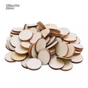 Rustic Wooden Wedding Table Ornaments with Mini Love Shapes  ourlum.com 100pcs 20mm 4  