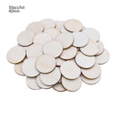 Rustic Wooden Wedding Table Ornaments with Mini Love Shapes  ourlum.com 50pcs 40mm 2  