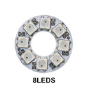 WS2812B Pixel Ring with SP110E Controller USB Kit - Customize Your Lighting Experience  ourlum.com 8LEDs White  