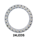 WS2812B Pixel Ring with SP110E Controller USB Kit - Customize Your Lighting Experience  ourlum.com 24LEDs White  