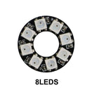 WS2812B Pixel Ring with SP110E Controller USB Kit - Customize Your Lighting Experience  ourlum.com 8LEDs Black  