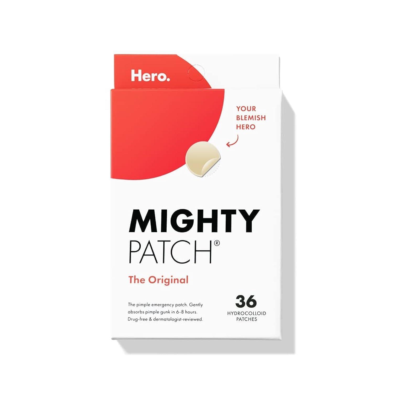 Mighty Patch™ Original Acne Pimple Patch - Overnight Zit Treatment for Clear Skin Beauty Visit the Mighty Patch Store   